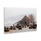 Stupell Industries Colorado Buffalo Snowy Farm Canvas, design by Jeff Poe Photography